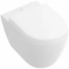 Villeroy & Boch Wand-WC Compact SUBWAY 2.0 Tief, 355 X 480 Mm, Spülrandlos, DirectFlush Weiß 5606R001 10