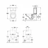 Villeroy & Boch V&B Spülkasten O.NOVO Zulauf Seitlich Oder Von Hinten Weiß 10