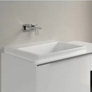 Villeroy & Boch Einbauwaschtisch Subway 3.0, 60 Cm, Weiß Ohne Überlauf Ohne Hahnloch Ohne Beschichtung 9