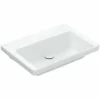 Villeroy & Boch Möbelwaschtisch Subway 3.0, Weiß 65 Cm Ohne Überlauf Ohne Hahnloch Ohne Beschichtung 11
