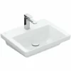 Villeroy & Boch Möbelwaschbecken Subway 3.0, 55 Cm Ohne Überlauf Mit 1 Hahnloch Ohne Beschichtung 10