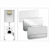 VILLEROY & BOCH Set WC Vorwandelement Mit Betätigungsplatte, Weiß 8