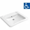 Villeroy & Boch Vita Wandwaschtisch 600 X 550 Mm, Mit Überlauf, Ohne Hahnloch, Weiß (51786201) 14