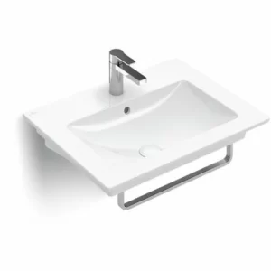 Villeroy & Boch Venticello Waschtisch 65,5 Cm Mit 1 Hahnloch Stone White Mit CeramicPlus Beschichtung 8