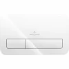 Villeroy & Boch ViConnect Bedieningspaneel Glas Glossy Wit Tbv ViConnect Reservoir 19