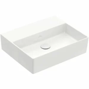 Villeroy & Boch Memento 2.0 Waschtisch 50 Cm Ungeschliffen Ohne Hahnloch Ohne Überlauf Weiß Alpin Ohne Beschichtung 7