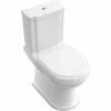 Villeroy & Boch Hommage Closetzitting Softclose/quickrelease Chroom Scharn Wit 7