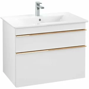 Villeroy & Boch Venticello Waschtischunterschrank XL Mit 2 Auszügen 75,3 Cm White Matt Copper 9