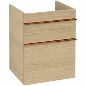 Villeroy & Boch Venticello Waschtischunterschrank XL Mit 2 Auszügen 46,6 Cm Nordic Oak Copper 7