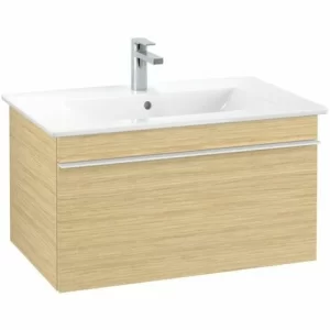 Villeroy & Boch Venticello Waschtischunterschrank Mit 1 Auszug 75,3 Cm Nordic Oak Weiß 9
