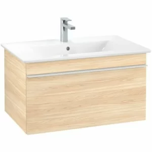 Villeroy & Boch Venticello Waschtischunterschrank Mit 1 Auszug 75,3 Cm Elm Impresso Weiß 9