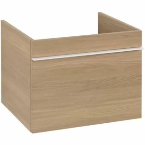 Villeroy & Boch Venticello Waschtischunterschrank Mit 1 Auszug 55,3 Cm Elm Impresso Weiß 7