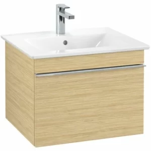 Villeroy & Boch Venticello Waschtischunterschrank Mit 1 Auszug 55,3 Cm Nordic Oak Chrom 9