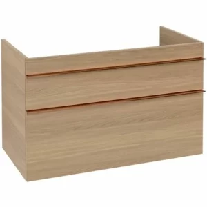 Villeroy & Boch Venticello Waschtischunterschrank XL Mit 2 Auszügen 95,3 Cm Elm Impresso Copper 7